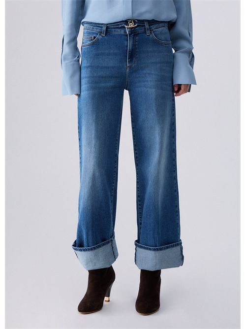Jeans flare a vita alta LIU JO | UF6089D0264/78899
